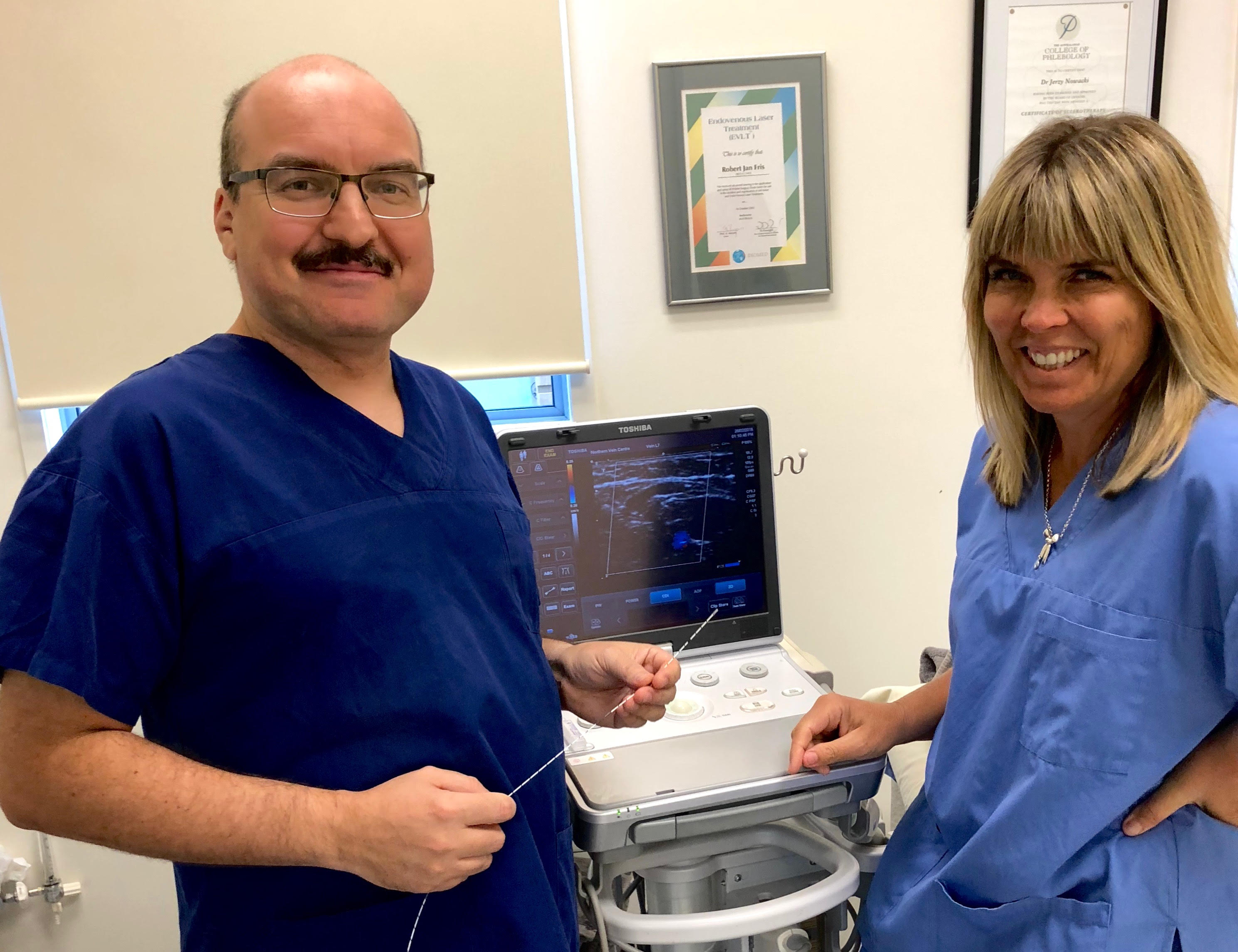 Vein Treatment Specialists at The Vein Centre in Glenfield, Auckland